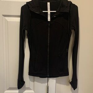 Lu Lu lemon Black Zip-Up Hoodie